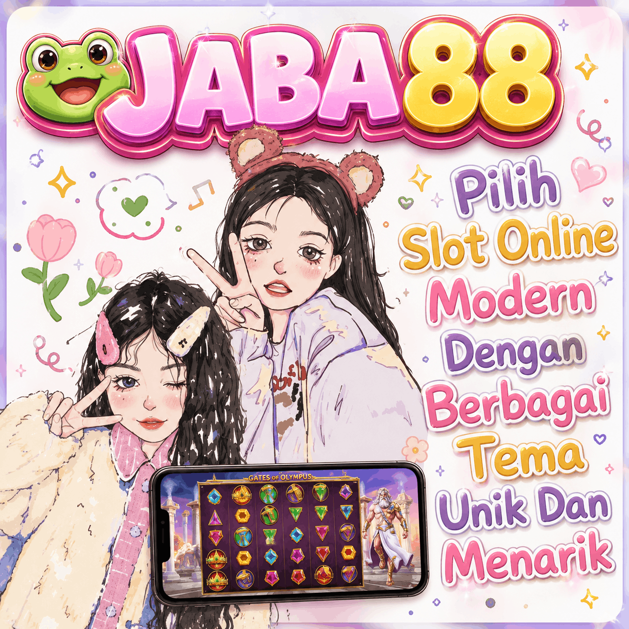 JABA88 🐸 Pilih Slot Online Modern Dengan Berbagai Tema Unik Dan Menarik